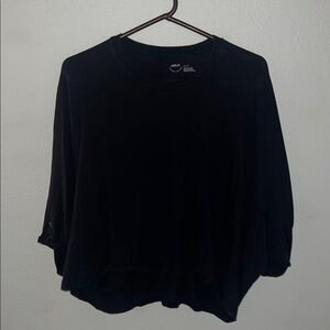 SOLD aerie Black Batwing Tee